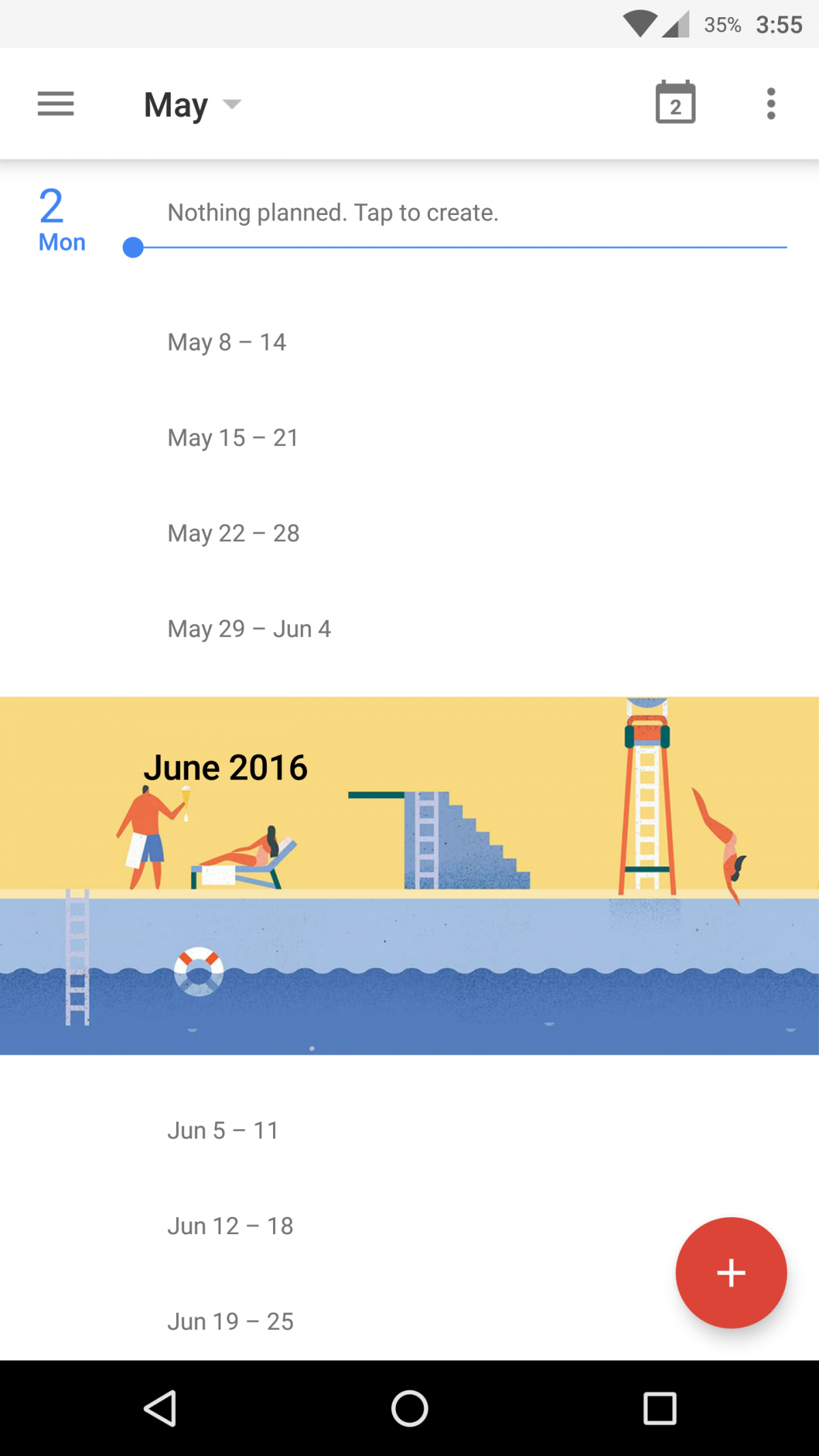 Google Calendar update brings tinted status bars and more Phandroid