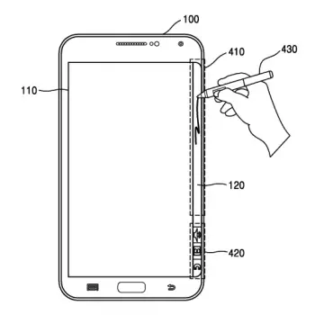 Galaxy Note S-Pen Patent