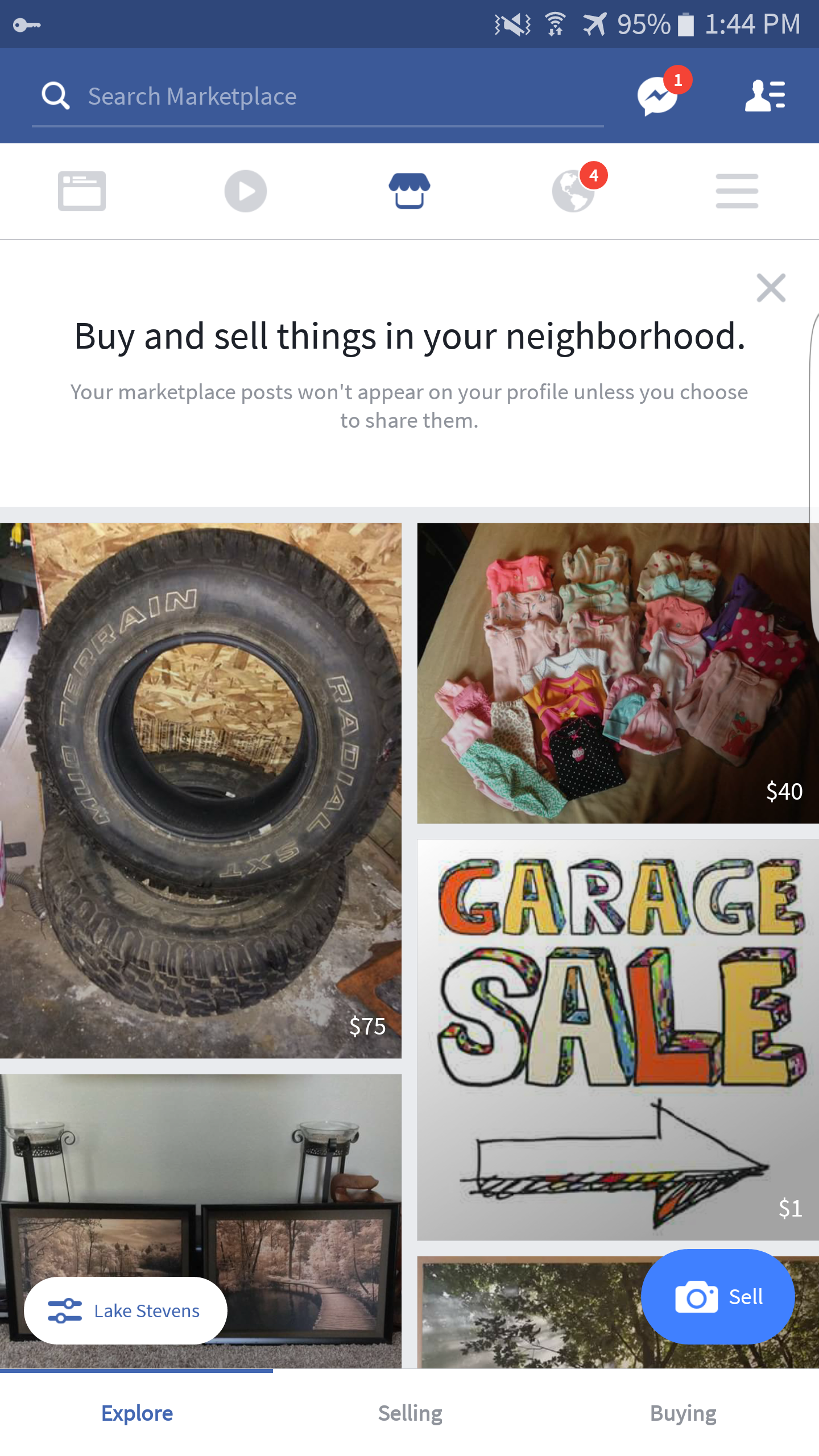 Facebook Starts Testing A Marketplace Tab In Their Android App Phandroid