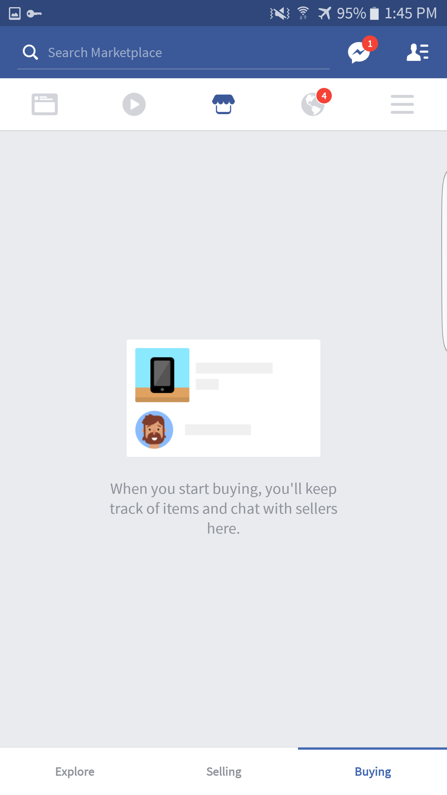 Facebook Starts Testing A Marketplace Tab In Their Android App Phandroid