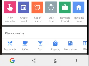Google Now On Tap update