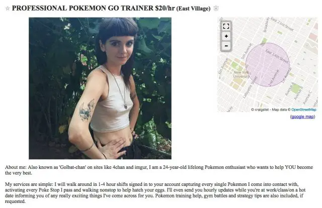 pokemon go trainer