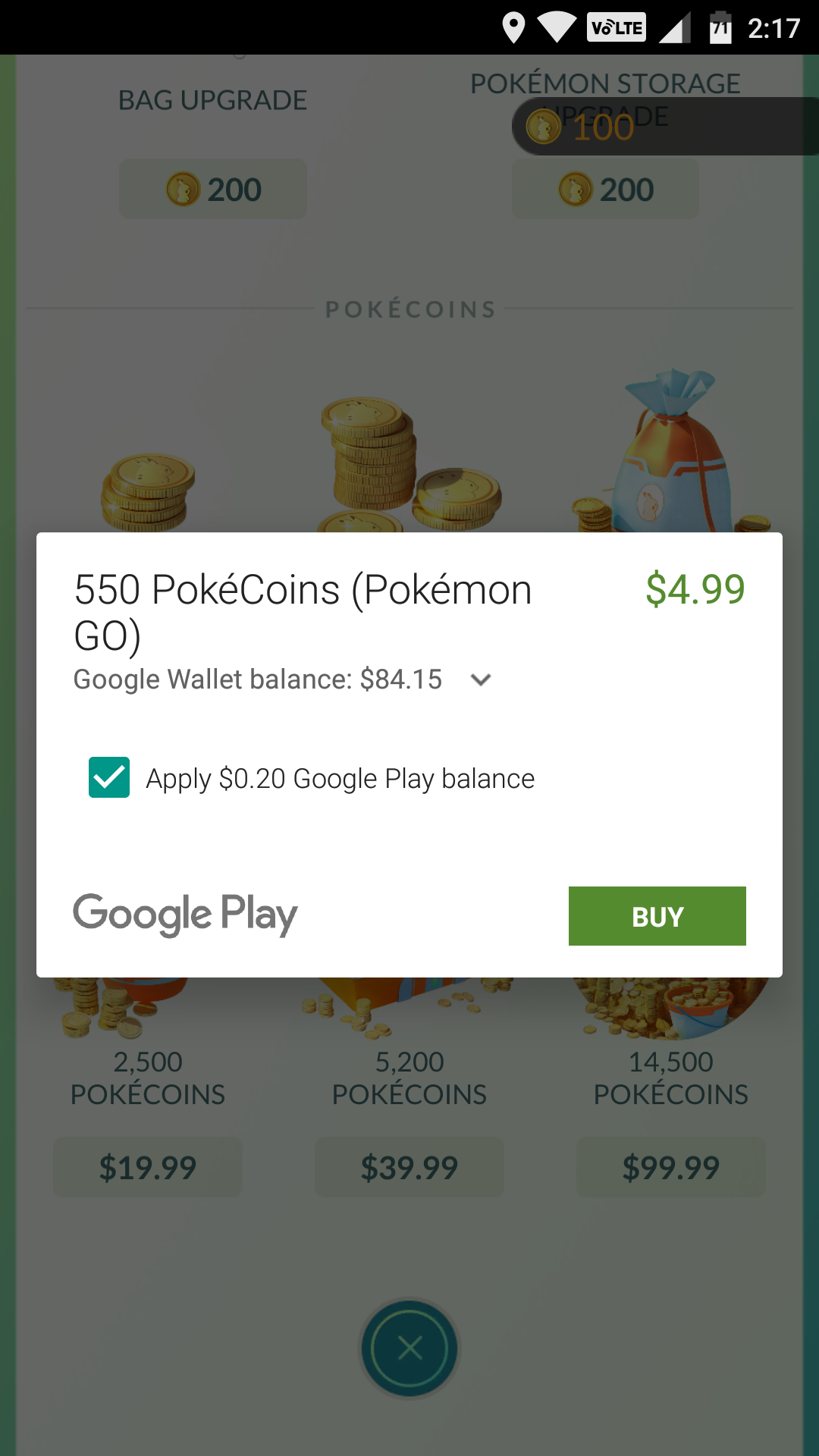 google opinion rewards pokemon go
