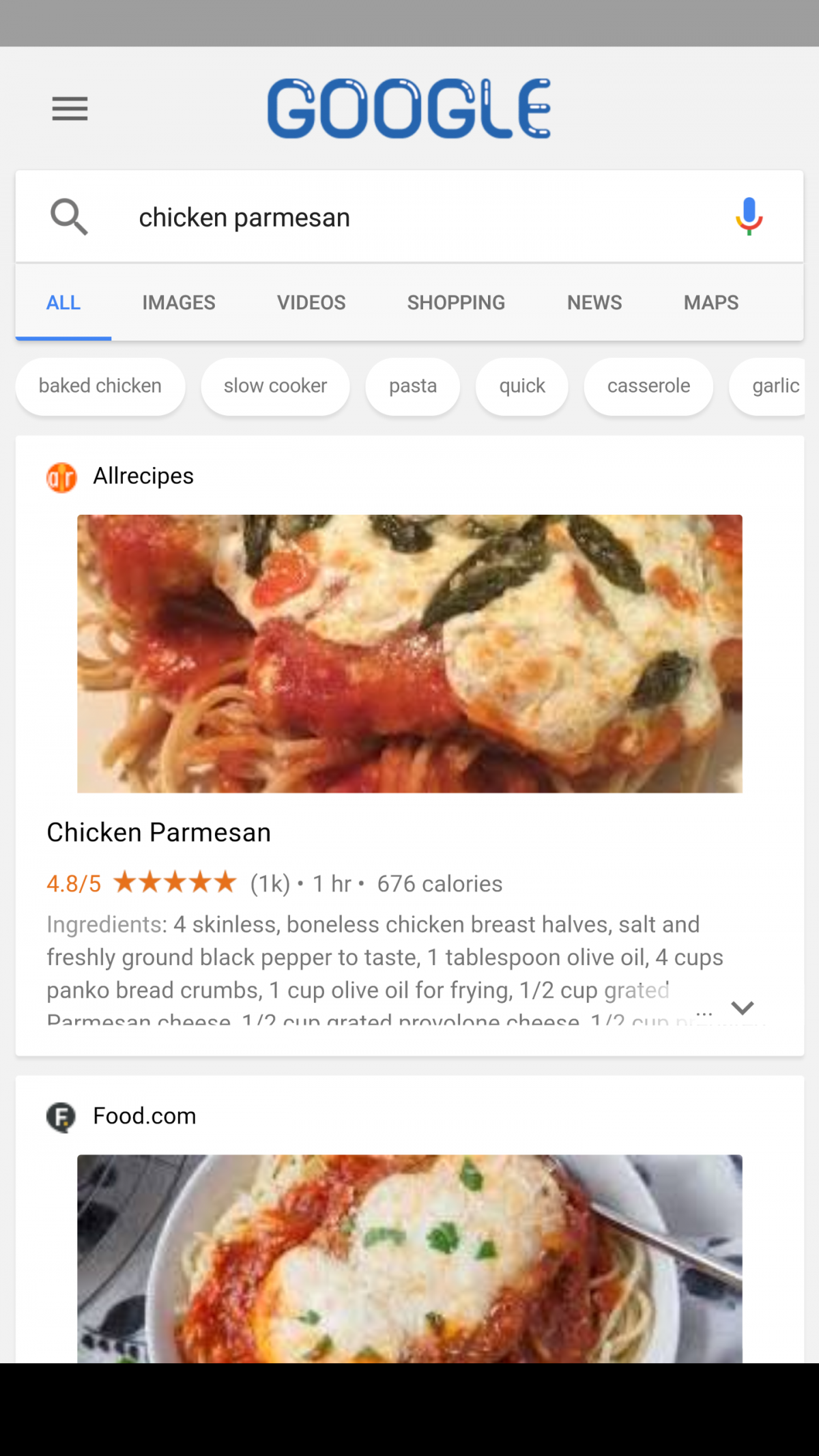 Google can now help find the perfect recipe for a new meal Phandroid
