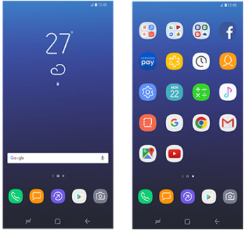 galaxy s8 launcher