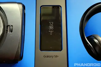 Galaxy S8 Plus unbox