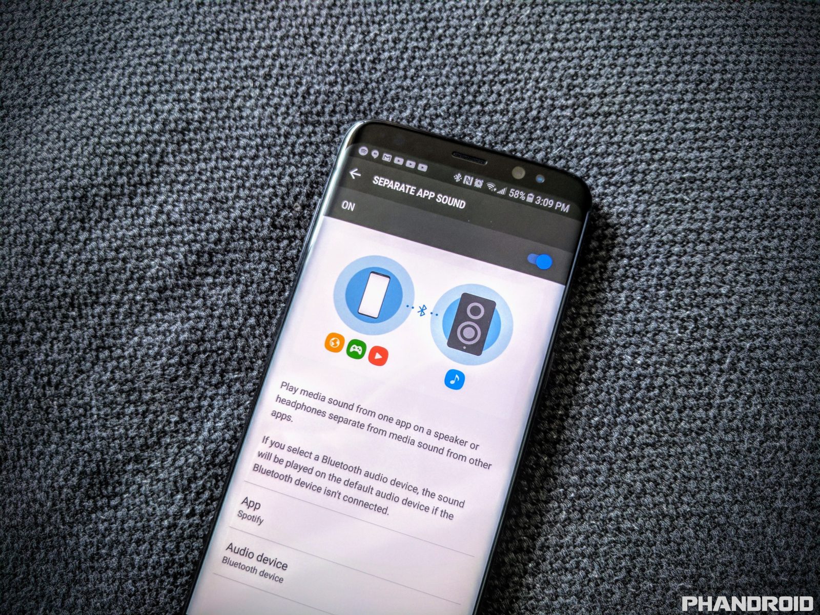 The Galaxy S8's Separate App Sound feature is a game-changer... if only