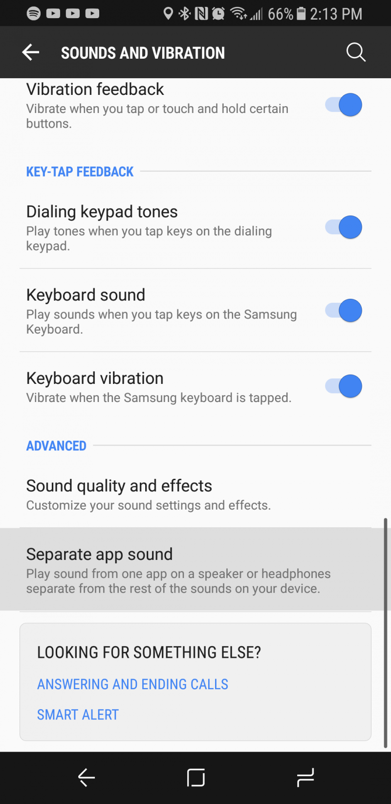 The Galaxy S8's Separate App Sound feature is a game-changer... if only