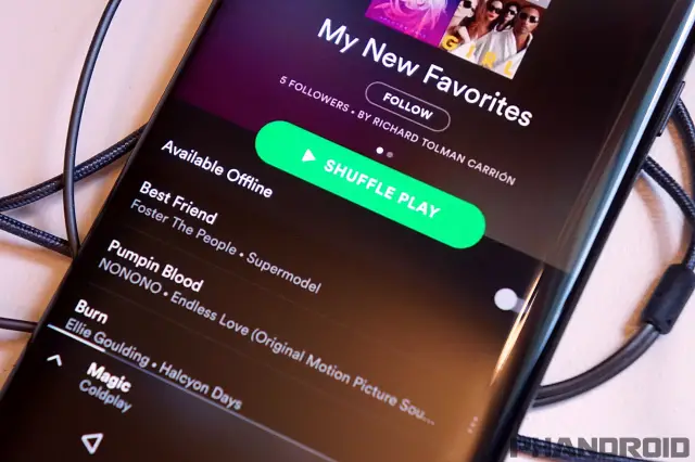 download the new version for android Spotify 1.2.14.1149