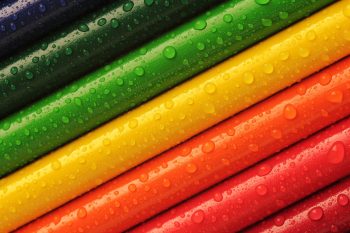 rainbow pencils