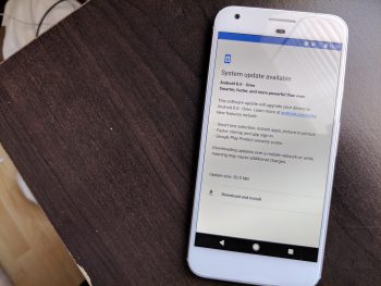 Android 8.0 Oreo OTA Update