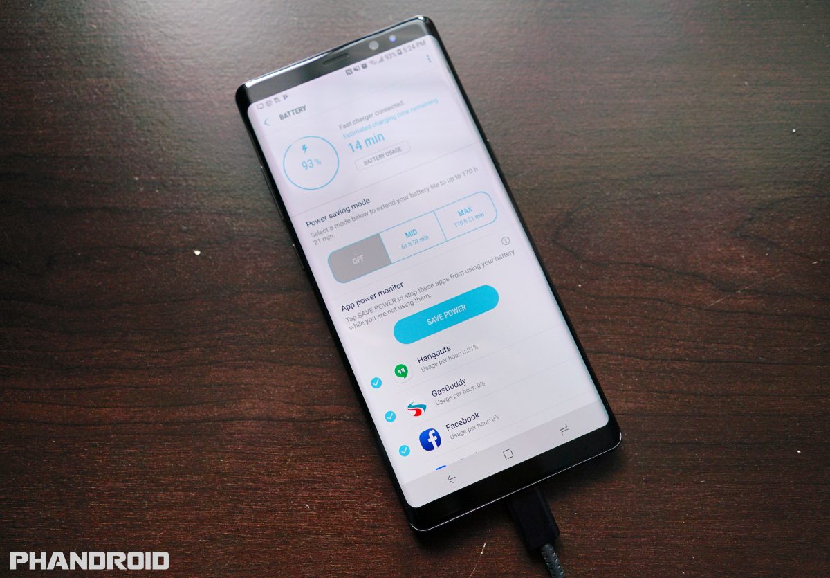 samsung galaxy note 8 battery price