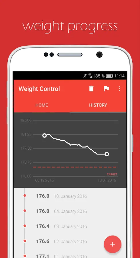 weight loss tracker app android