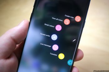 Galaxy Note 8 S Pen Menu