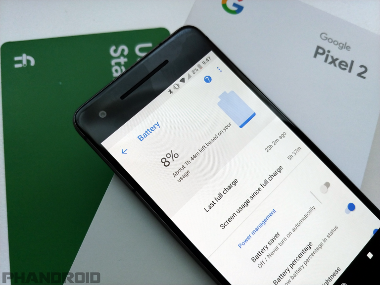 Pixel 2 Battery Life (First 24 Hours) - Phandroid