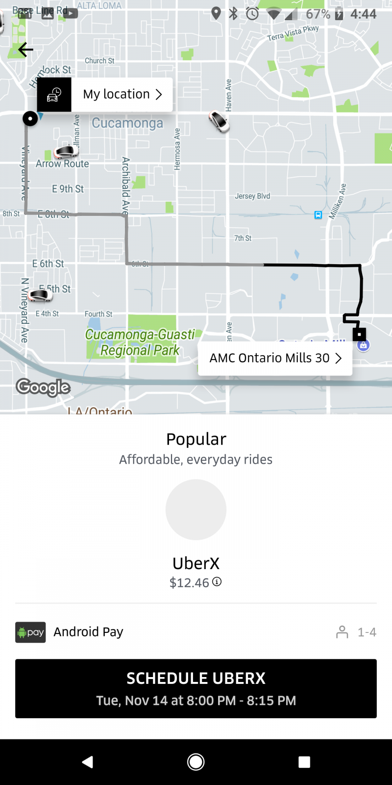 Uber locks in fares if you schedule rides far enough ahead of time - Phandroid