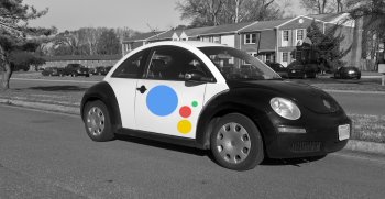 google assistant car