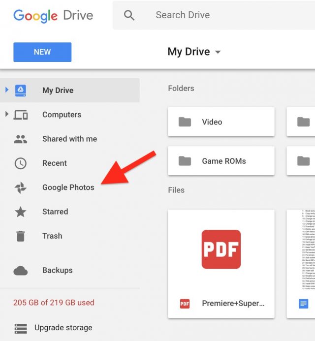 android google drive download folder