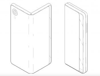 lg folding phone patent 2