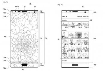 samsung front facing camera behind display