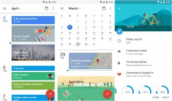 Google Calendar UI