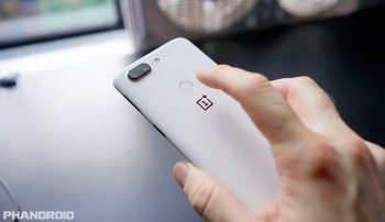 OnePlus 5T fingerprint sensor