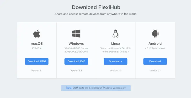 remove flexihub from registry