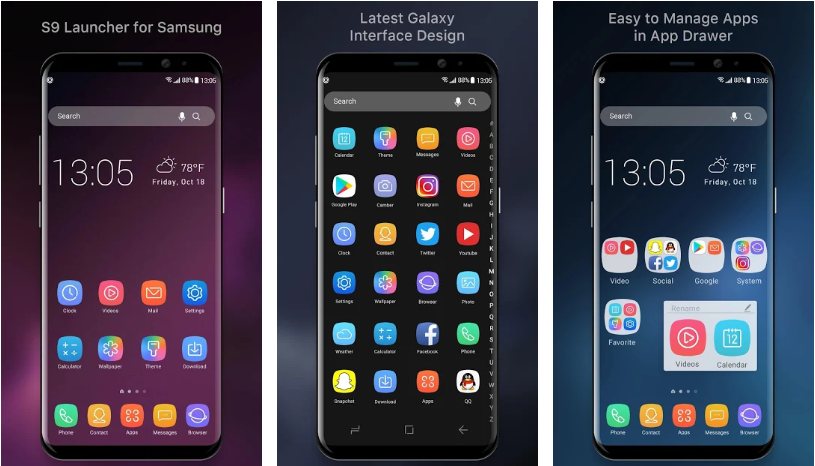 Samsung interface. Samsung Galaxy s9 Интерфейс. Samsung Galaxy 9 Интерфейс. Galaxy s9 Launcher. Интерфейс самсунг с 9.