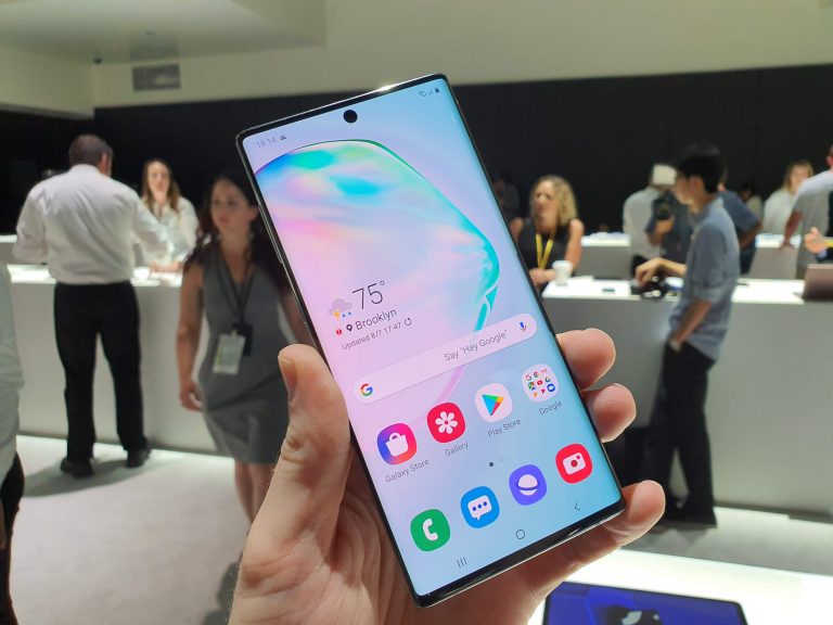 note 10 android 10