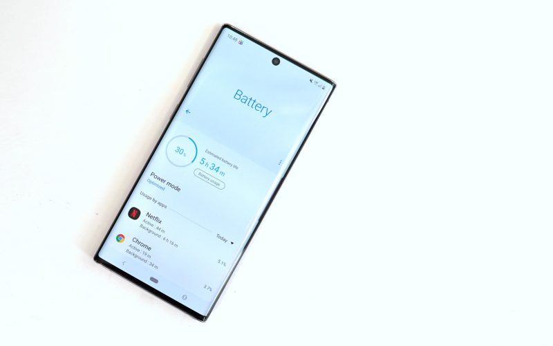 note 10 plus battery specs