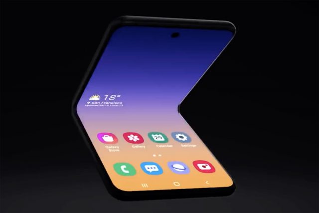 samsung new phone that folds