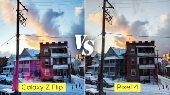Galaxy Z Flip versus P4