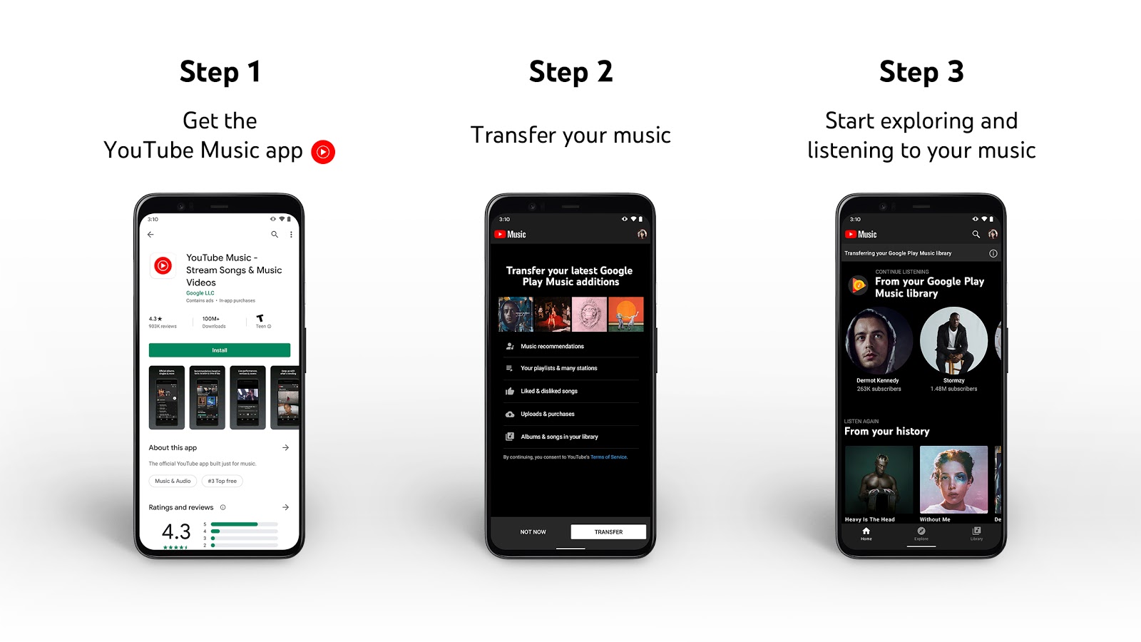 How To Migrate Your Google Play Music Library To Youtube Music Phandroid