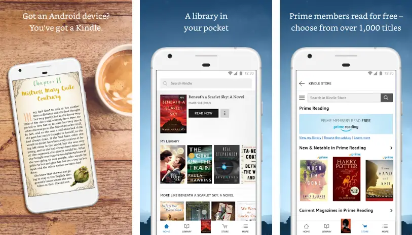 amazon ebook reader app android