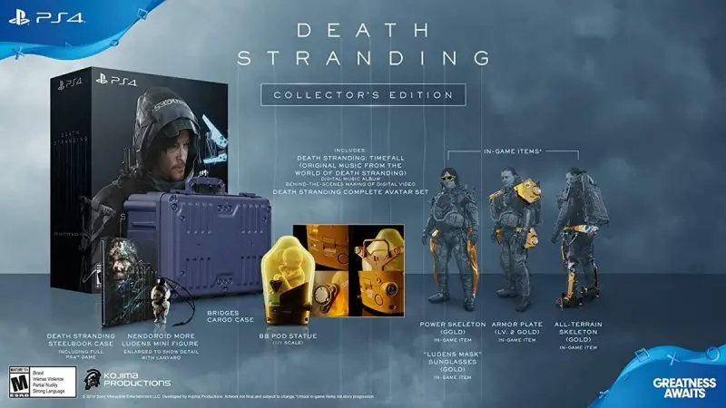 Check out this insane deal on Death Stranding PlayStation 4 Collector's