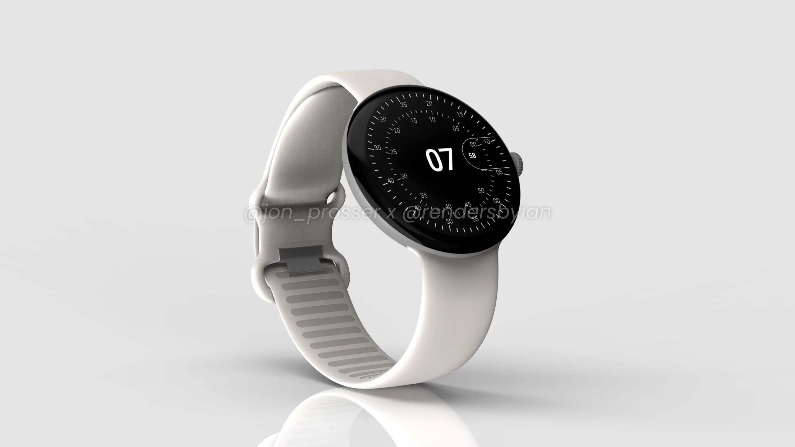 Pixel Watch Render band scaled