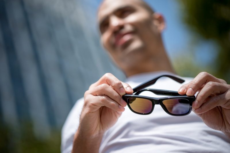 Dusk is a pair of smart sunglasses that lets you control how much tint ...