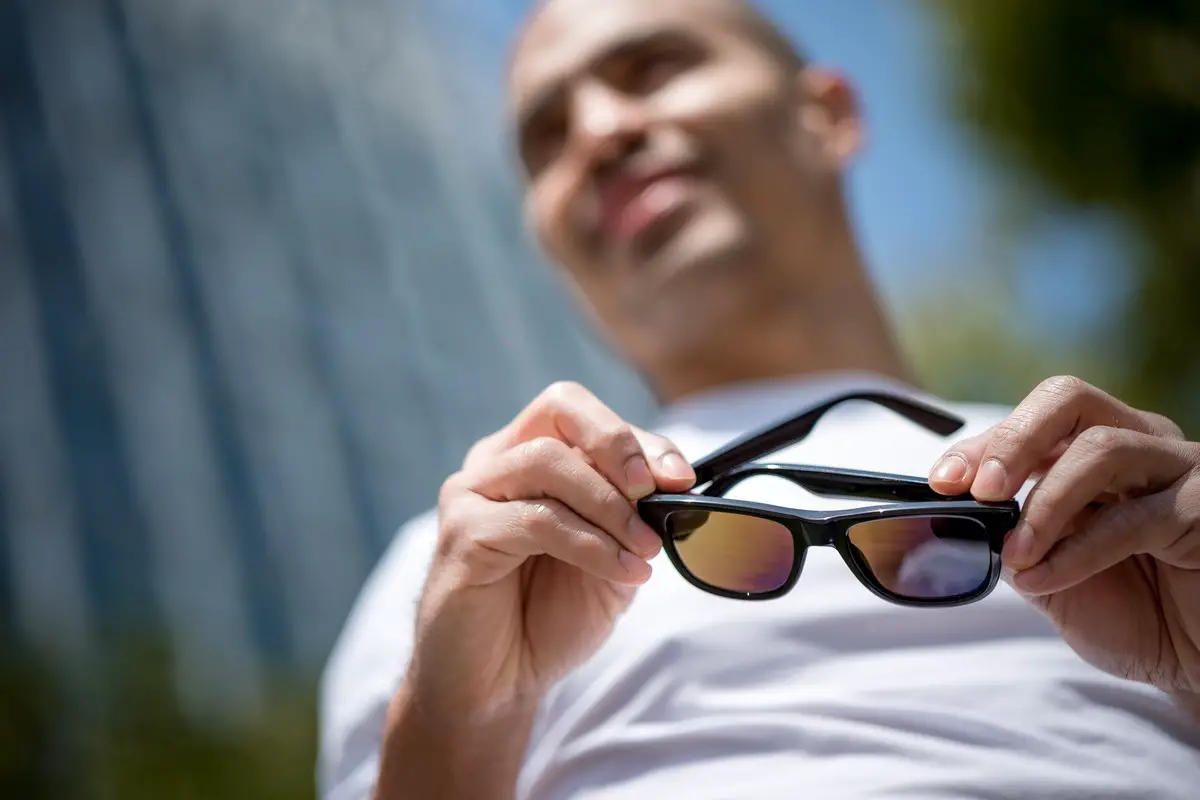 Dusk is a pair of smart sunglasses that lets you control how much tint