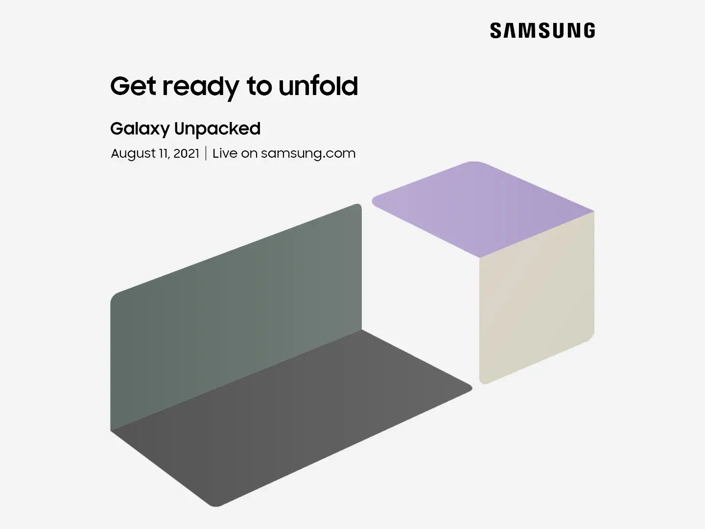Samsung needs you to "prepare to unfurl" at Unpacked on August eleventh
