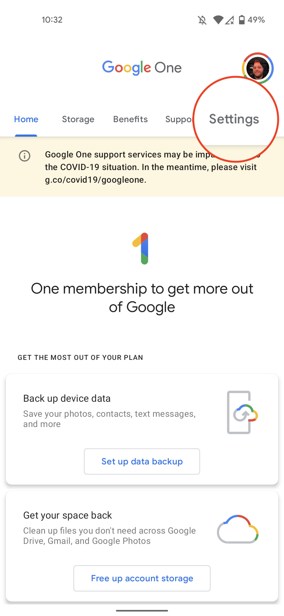 How to cancel Google One Phandroid