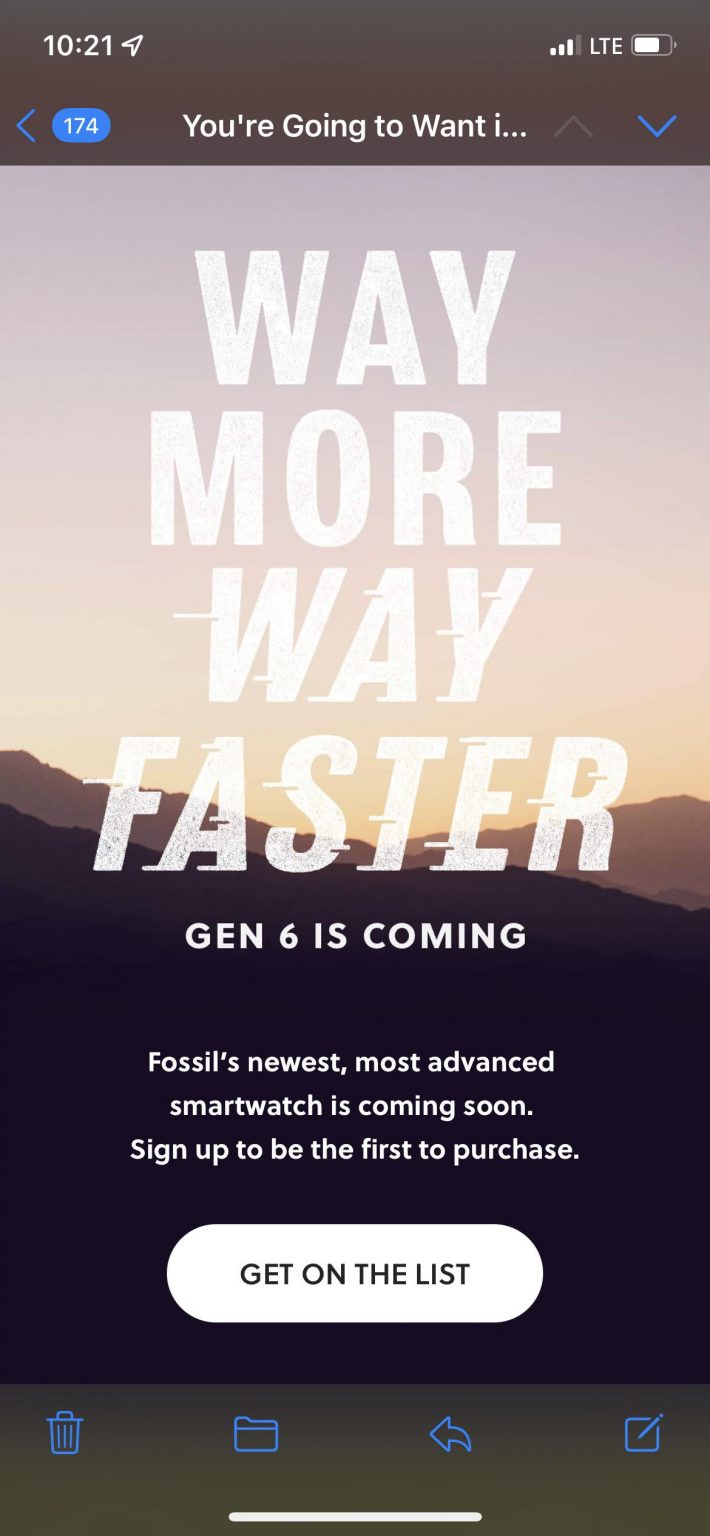 Fossil ‘Gen 6’ teaser tries to steal the spotlight from Samsung ahead