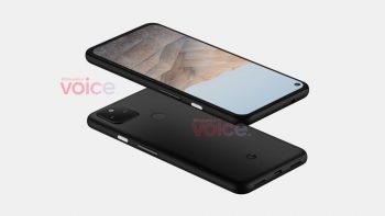 Google Pixel 5a Leaked Render