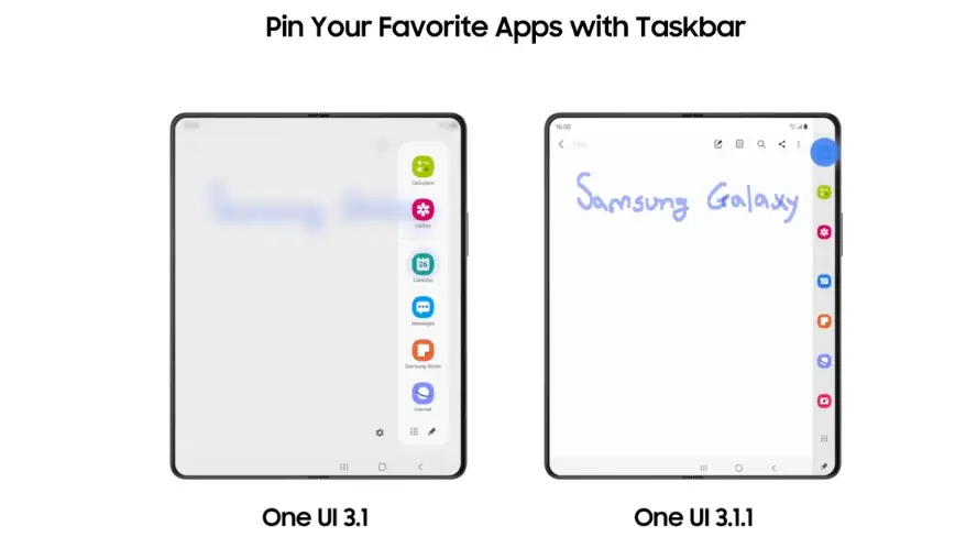 Taskbar One UI