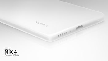 Xiaomi Mi Mix 4 Ceramic White Render Alt