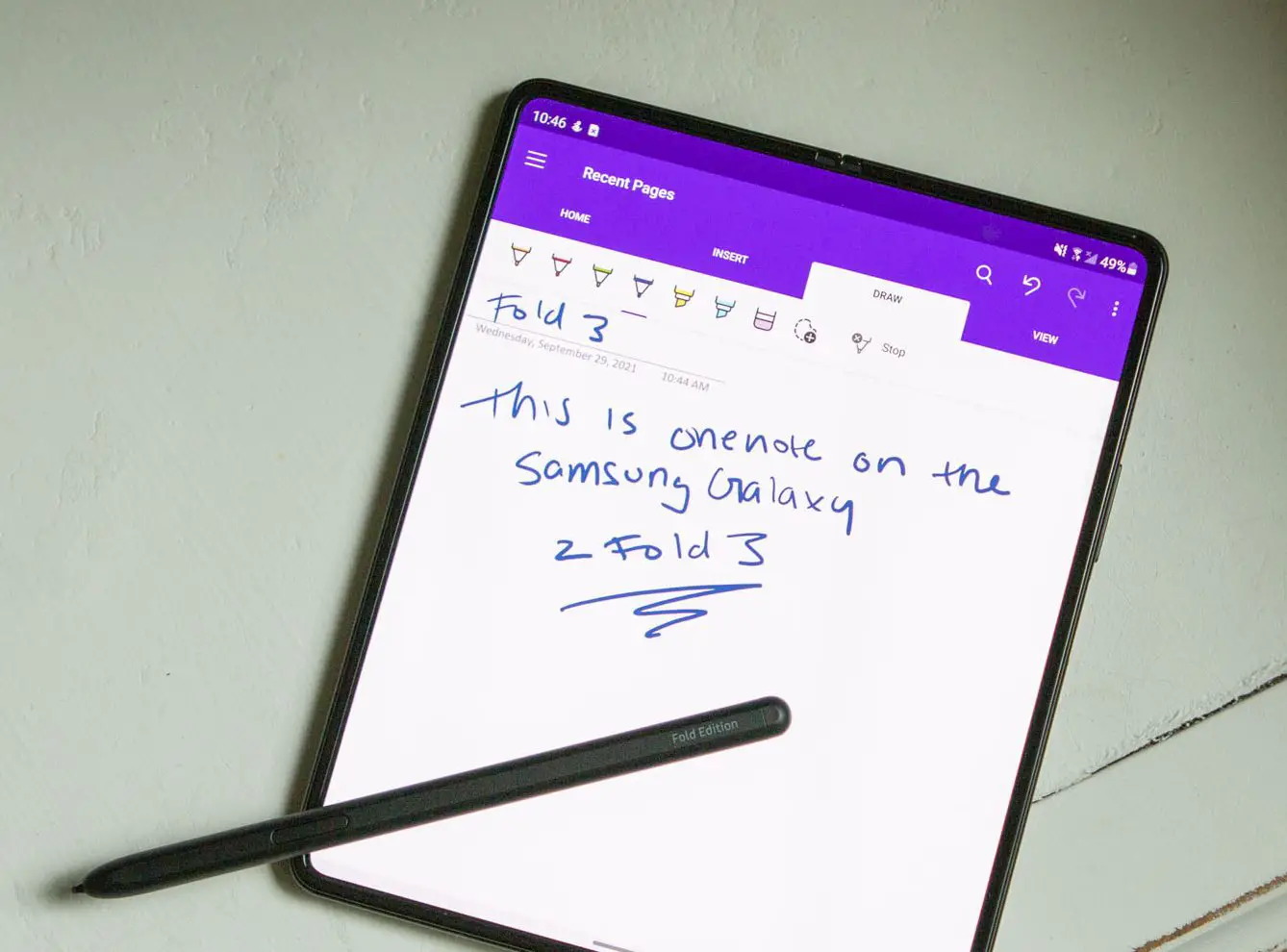 No quick charging for the Samsung Galaxy Z Fold 4