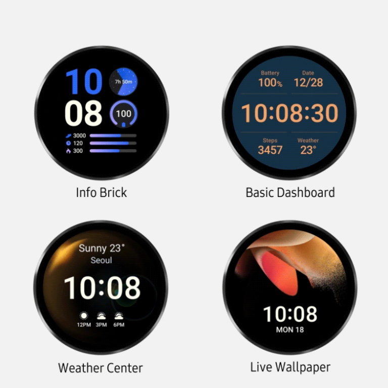 Galaxy Watch 4 gains improved customization options and all-new gesture