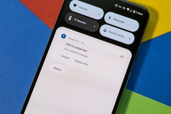 Google One VPN Notification