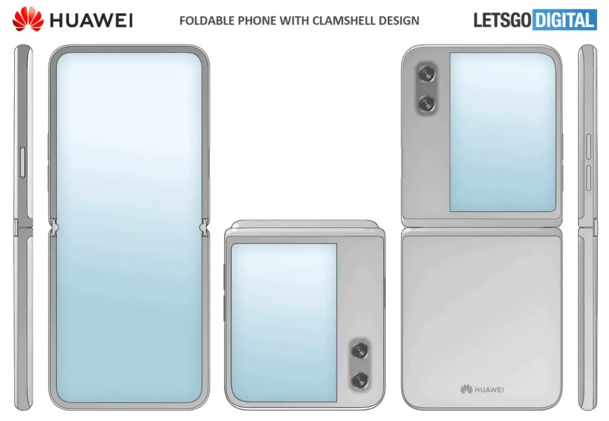 Huawei P50 Pocket LGD Patent