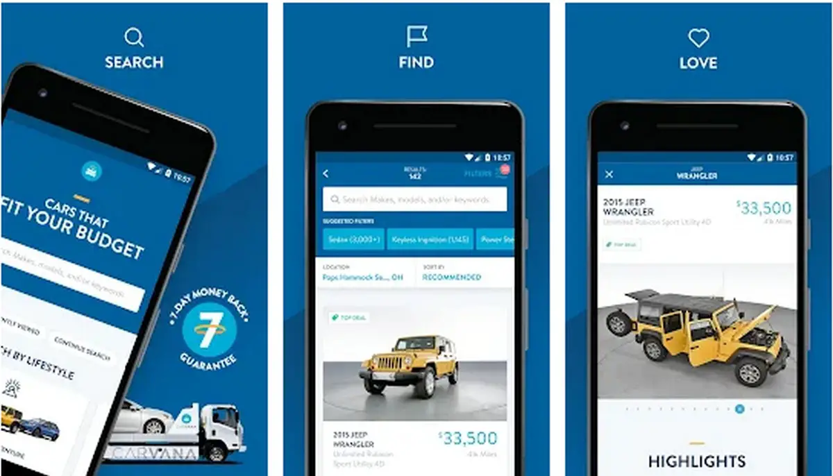 अपने स्मार्टफोन से कार खरीदने के लिए 5 बेहतरीन ऐप