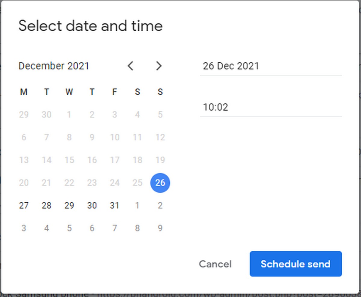 how to schedule gmail 3